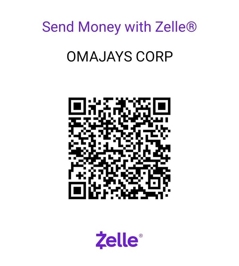 Zelle QR code for omajaysf@gmail.com
